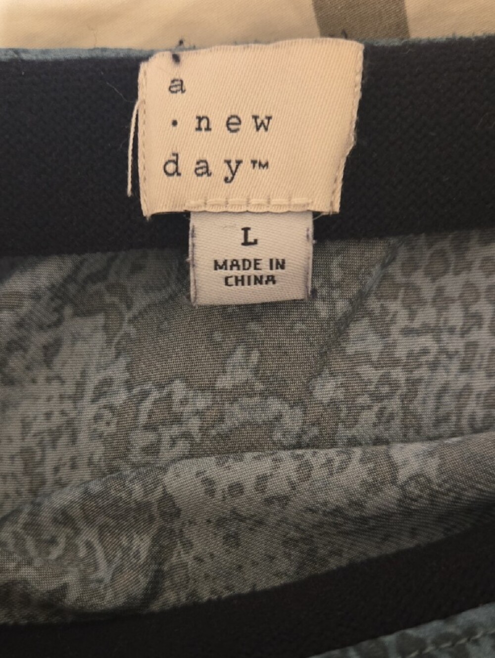 a new day Teal & Black Snakeskin Patterned Skirt - Picture 2 of 11